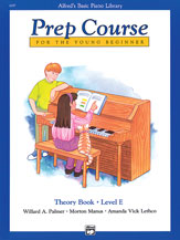 Alfred's Prep Course for the Young Beginner piano sheet music cover Thumbnail